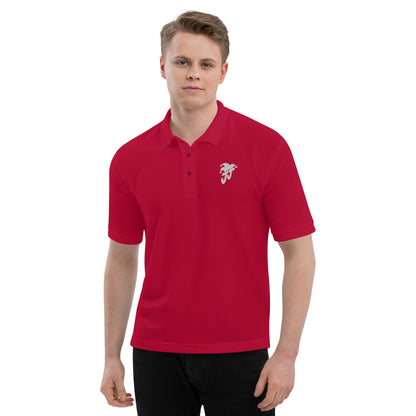 JJSS Red Men's Premium Polo