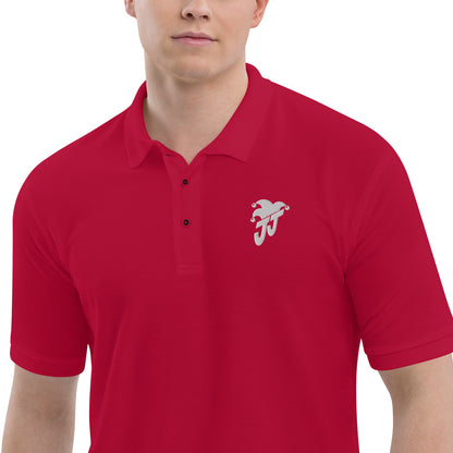 JJSS Red Men's Premium Polo