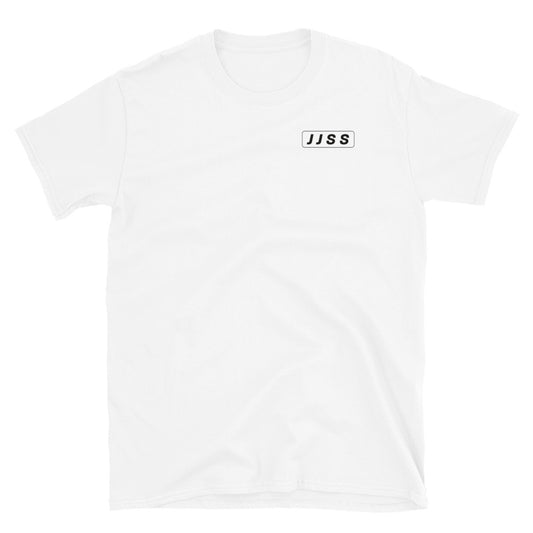 JJSS White Short-Sleeve Unisex T-Shirt