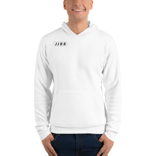 JJSS Bella+Canvas White Unisex hoodie