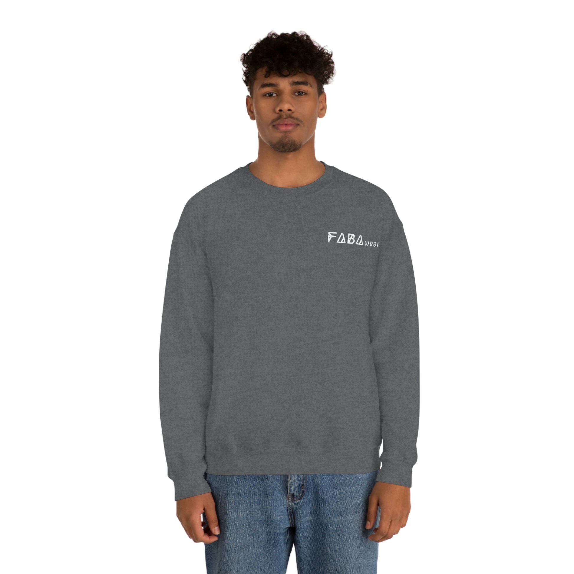 FABA - Unisex Crewneck Sweatshirt Dark Grey
