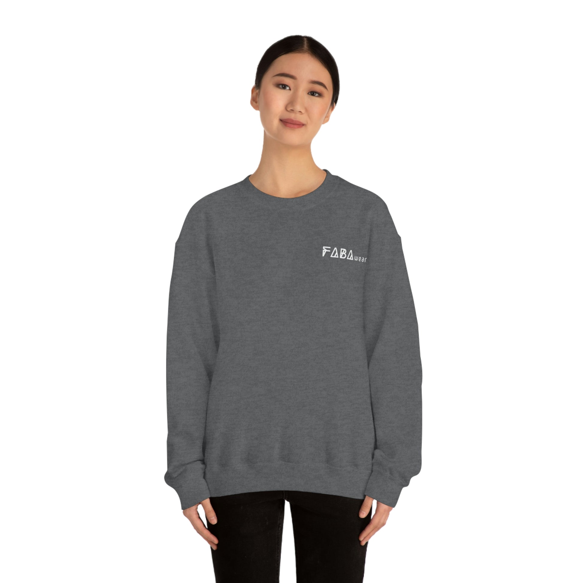 FABA - Unisex Crewneck Sweatshirt Dark Grey