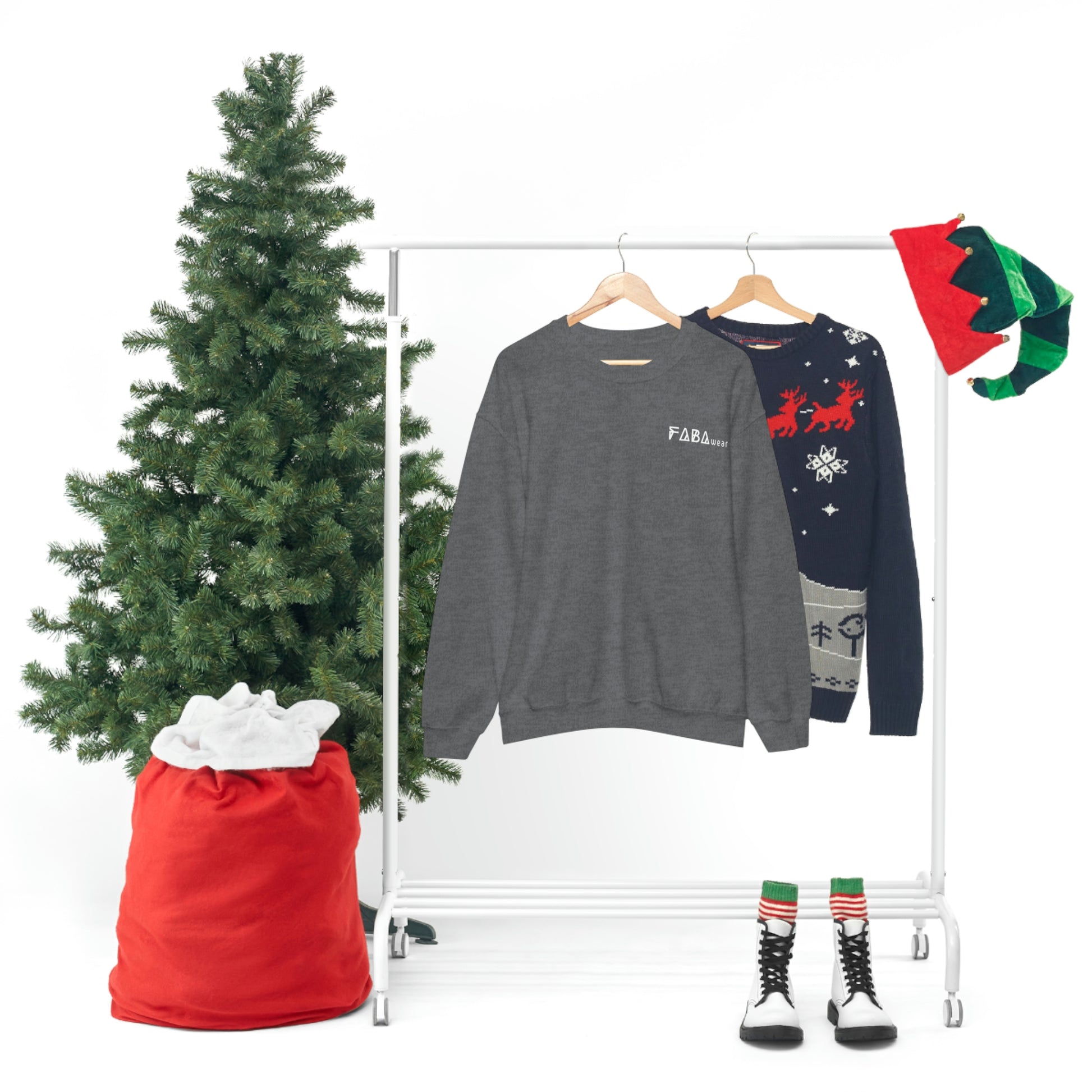 FABA - Unisex Crewneck Sweatshirt Dark Grey