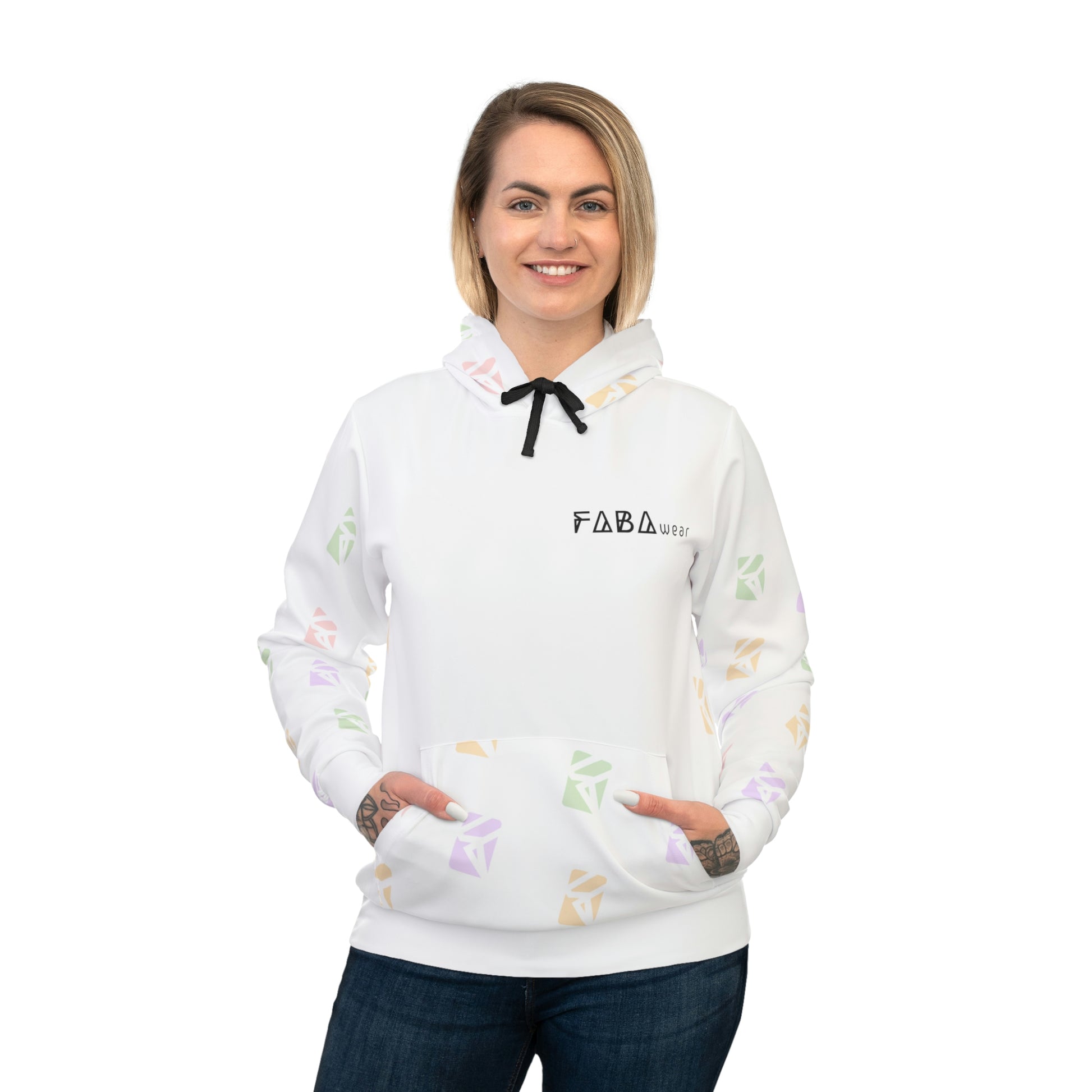 FABA - Athletic Hoodie White