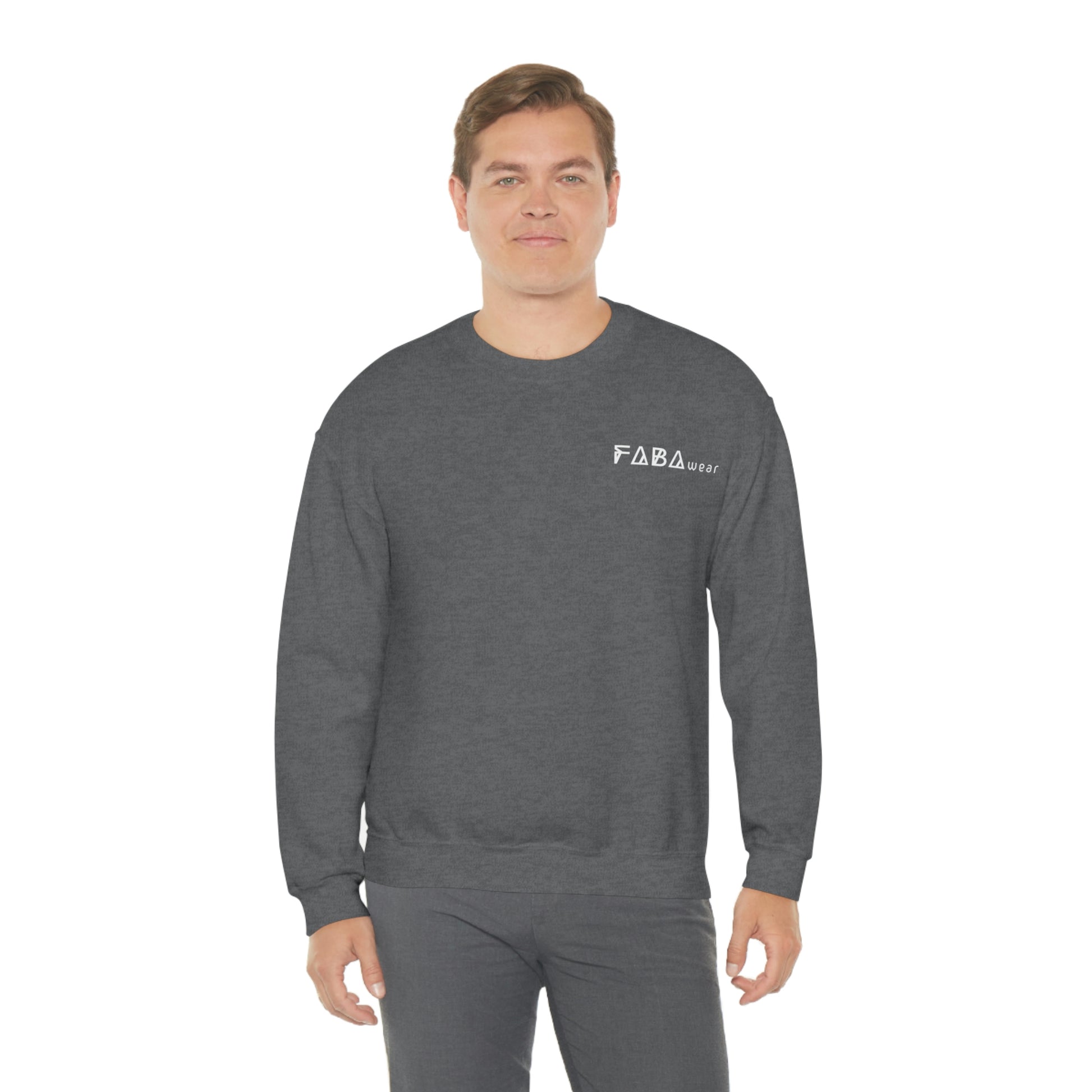 FABA - Unisex Crewneck Sweatshirt Dark Grey