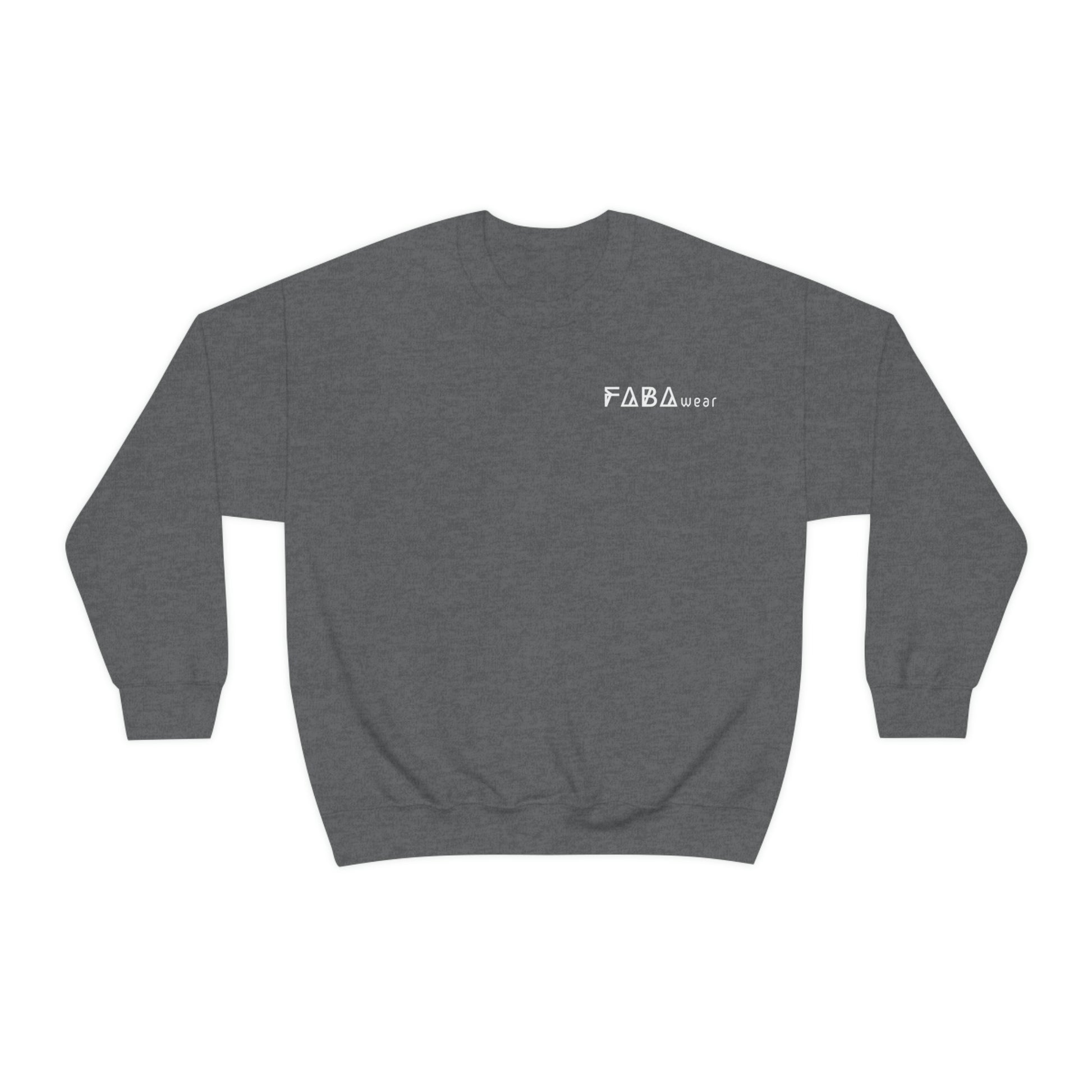 FABA - Unisex Crewneck Sweatshirt Dark Grey