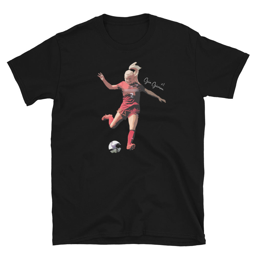 Gia Girman Player Pic - Short-Sleeve Unisex T-Shirt