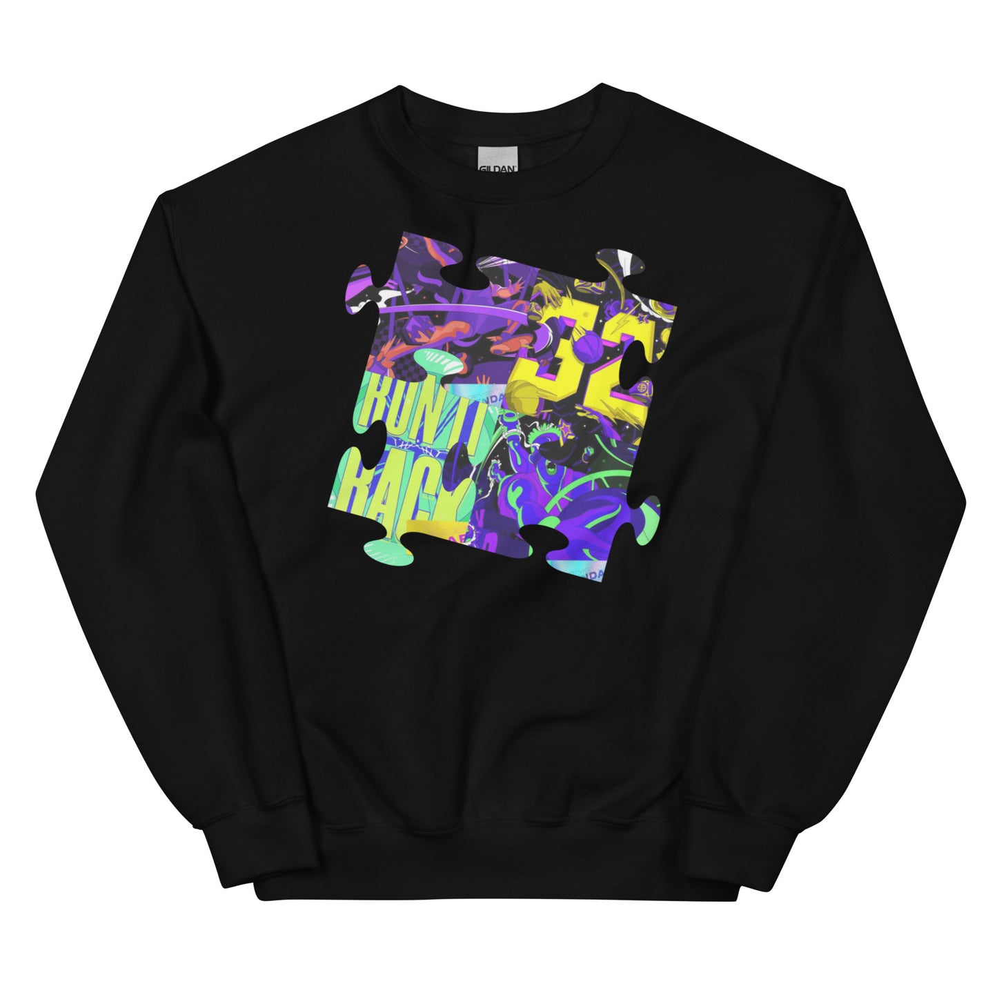 Pack Art Puzzle Unisex Sweatshirt