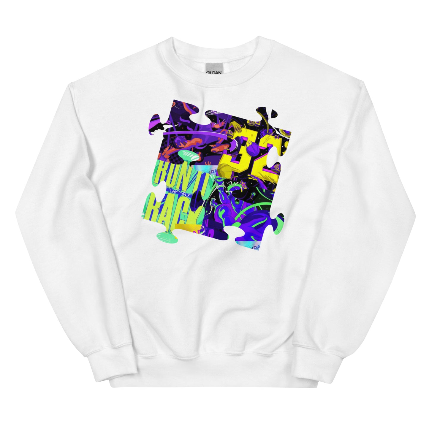 Pack Art Puzzle Unisex Sweatshirt